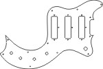 Gibson® S1 Style Pick Guard - Click Image to Close